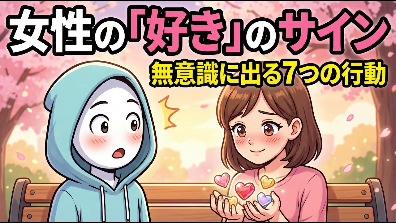 女性が好きになると、無意識にしてしまう行動7選