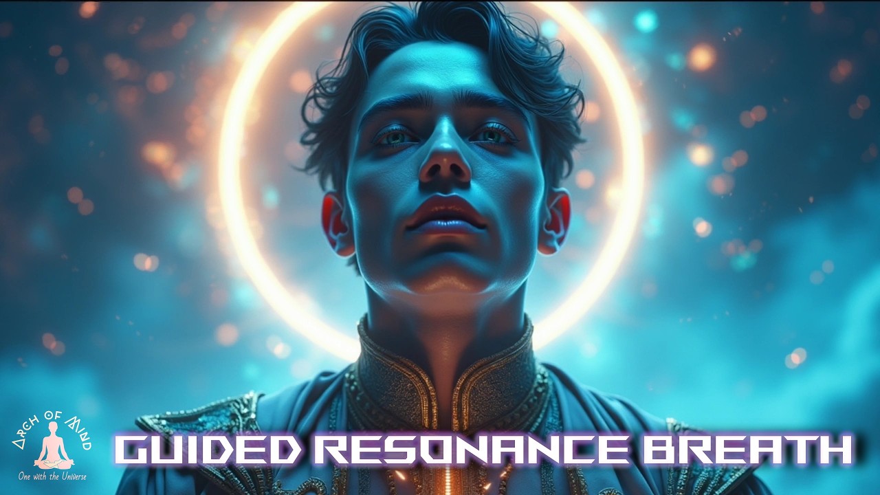 Inhale the Divine: 963Hz • 528Hz • 639Hz | Guided Resonance Breath for Deep Awakening