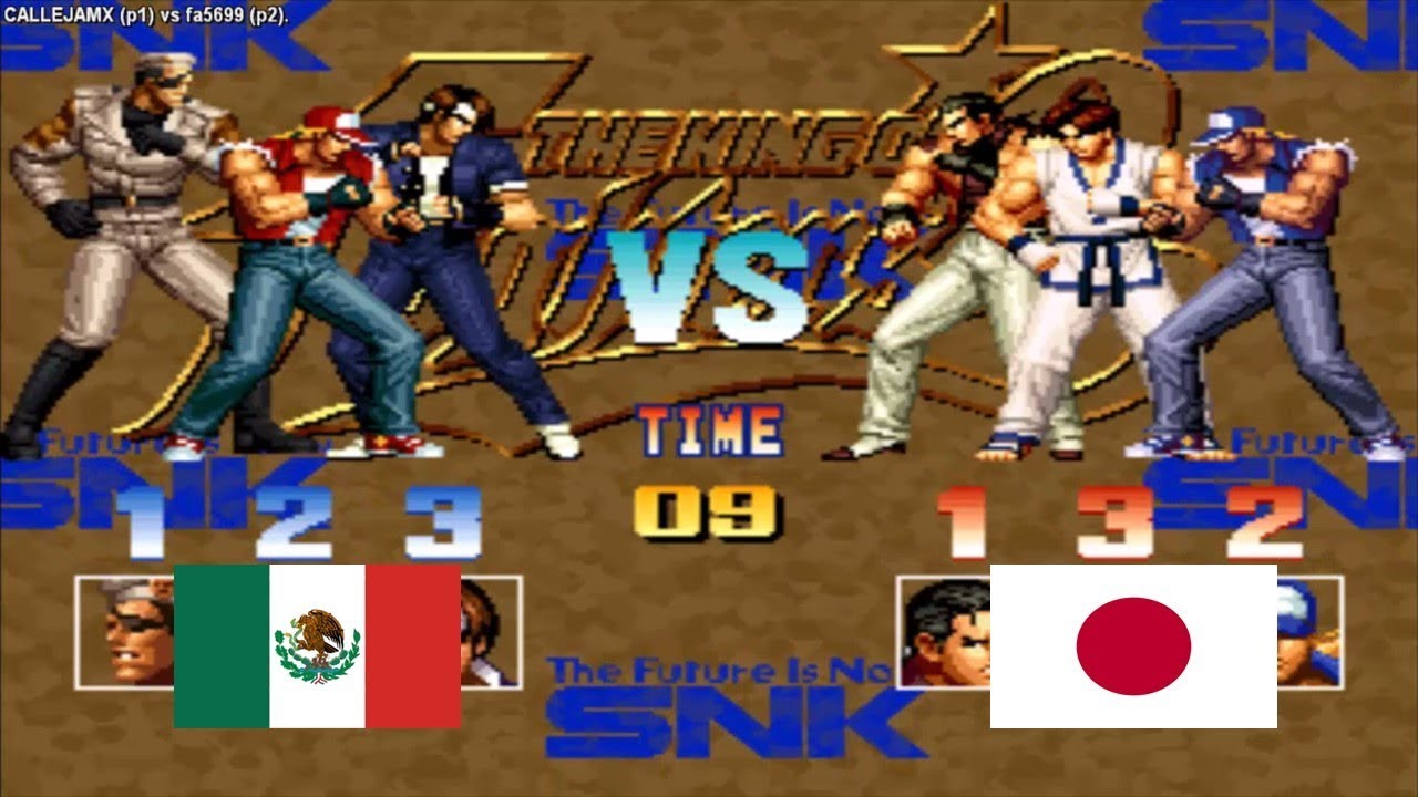 Kof 95 CALLEJAMX (mexico) vs fa5699 (japon) Fightcade