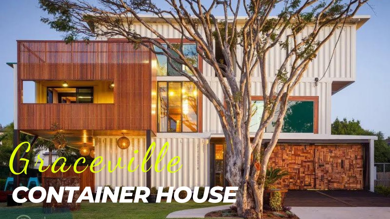 Floodproof Waterfront Homes: Graceville Container House
