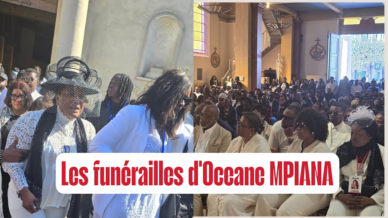 L’INTÉGRALITÉ DES OBSÈQUES D’OCEANE MPIANA SA FAMILLE BIOLOGIQUE ATTRISTÉE