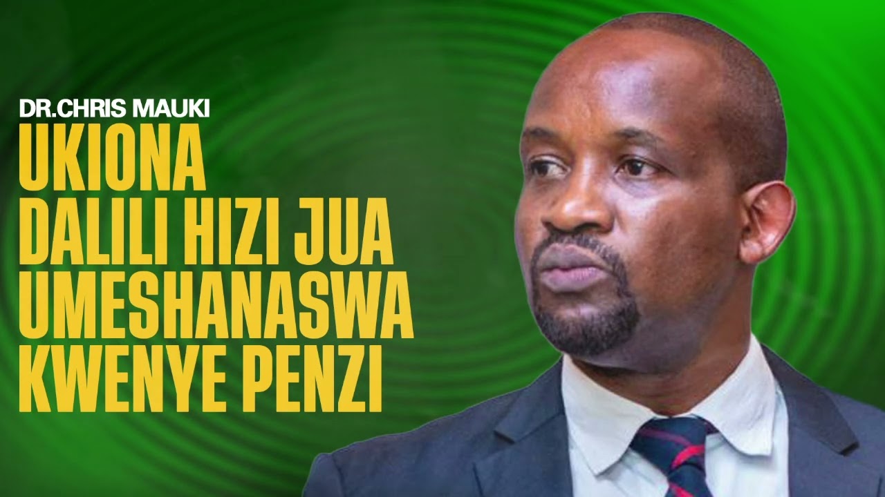 Dr  Chris Mauki - Ukiona dalili hizi jua umeshanaswa kwenye penzI