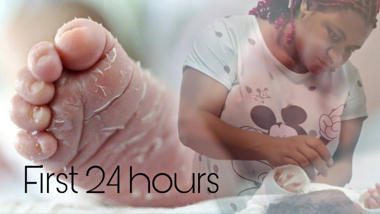 First 24 hours with our new baby❤️🥰🤰