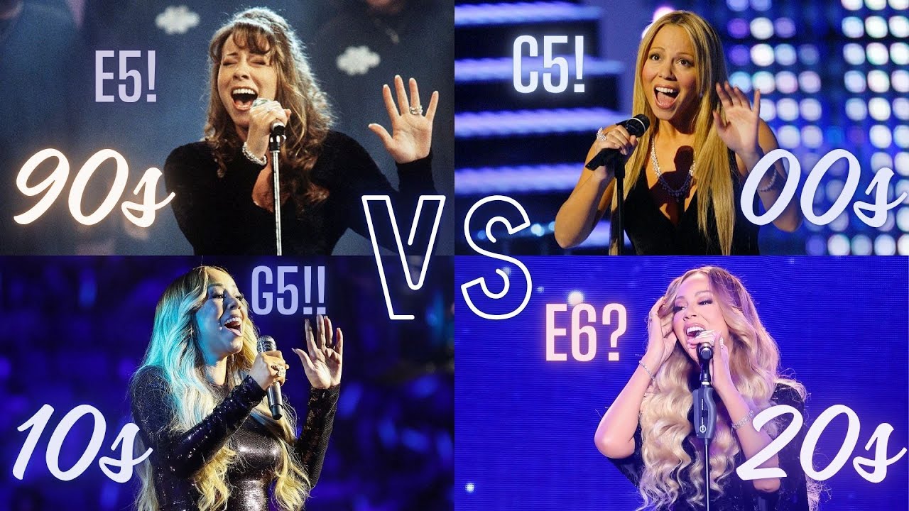 Mariah Carey - 90s vs 00s vs 10s vs 20s | Same Song Battle (Part 2)