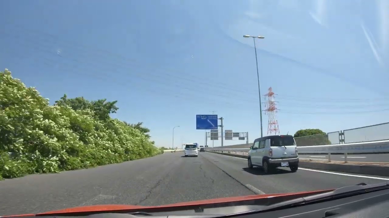 【車載動画】2023.06.03 国道23号 名四国道・名豊道路 大高IC→蒲郡IC
