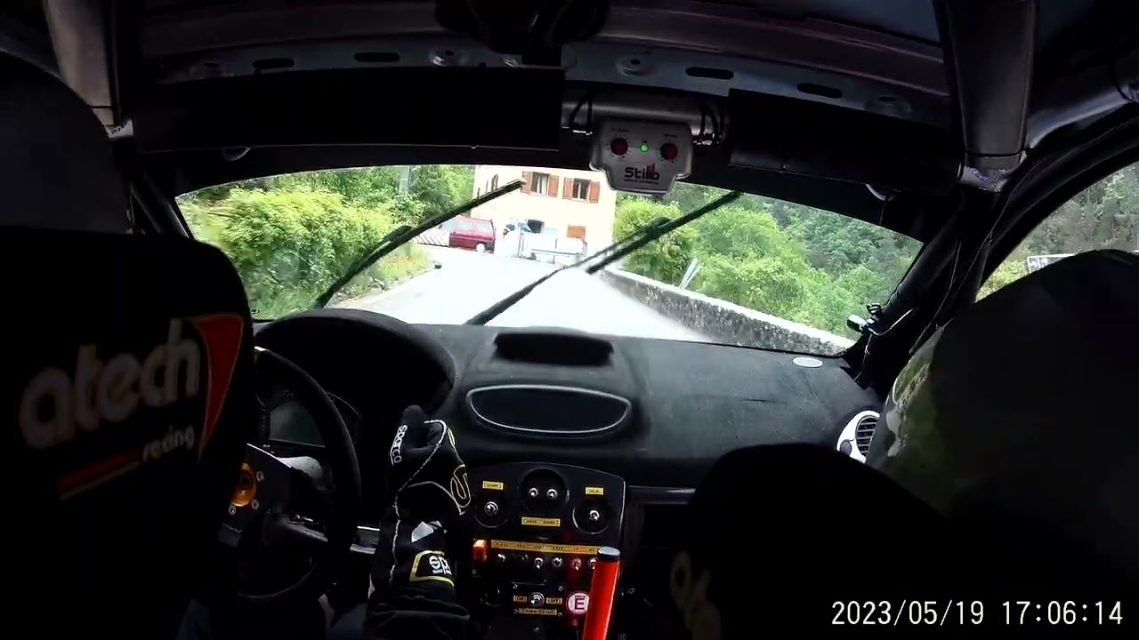 rallye d'antibes 2023 Kubacki-Squiri  ES 1 Levens