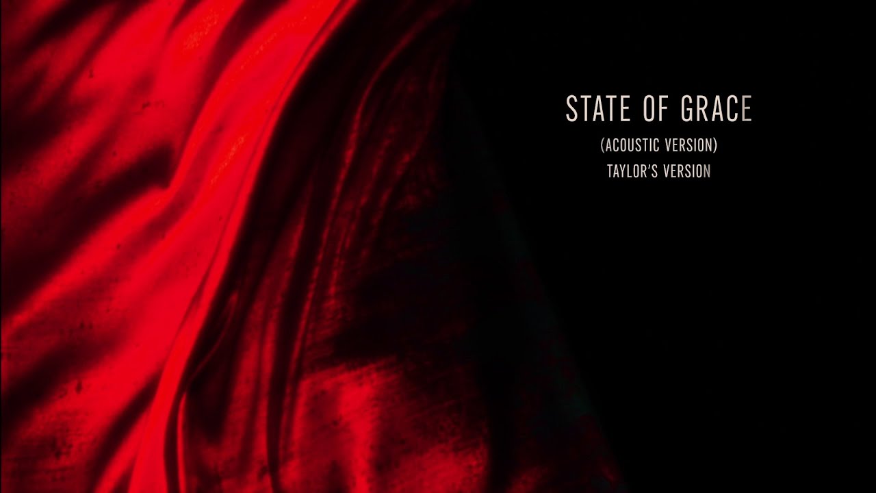 Taylor Swift - State Of Grace (Acoustic Version) (Taylor's Version) (Lyric Video)