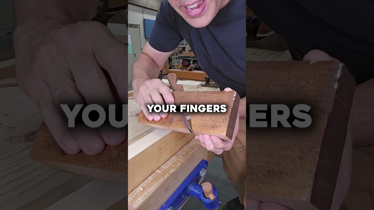 How to REALLY Use a Rabbet Plane #howto #woodworking #wood #woodwork #diy #tooltips