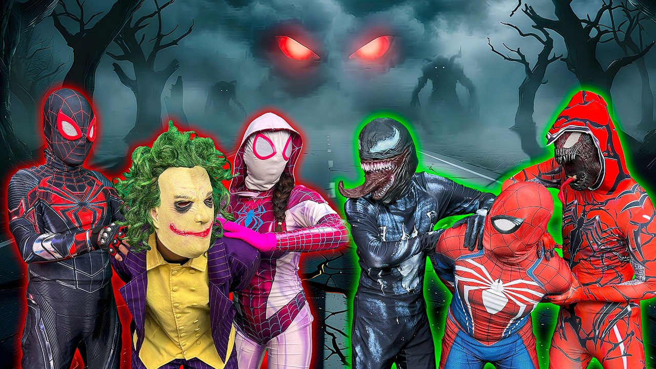 ジョーカー救出のヒーロー！チーム・スパイダーマンがヴェノムに教訓を与える！