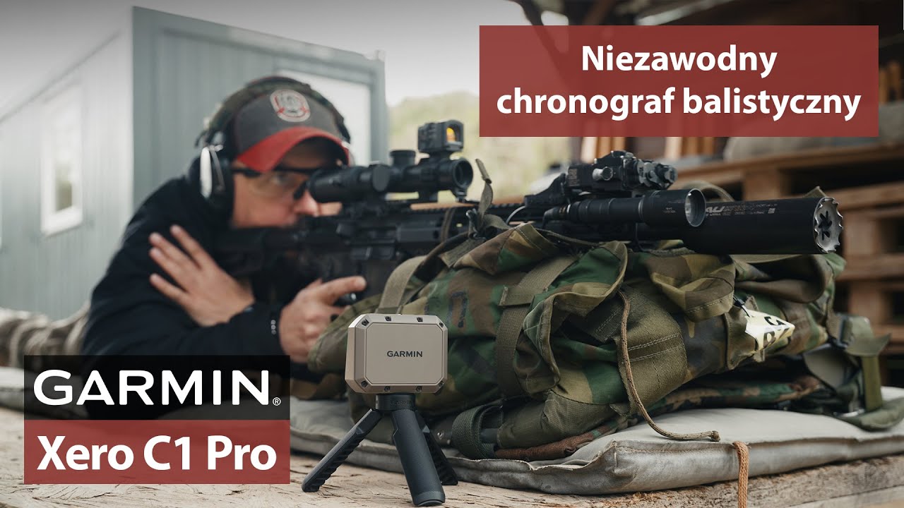 Garmin Xero C1 Pro - Precyzyjny chronograf balistyczny