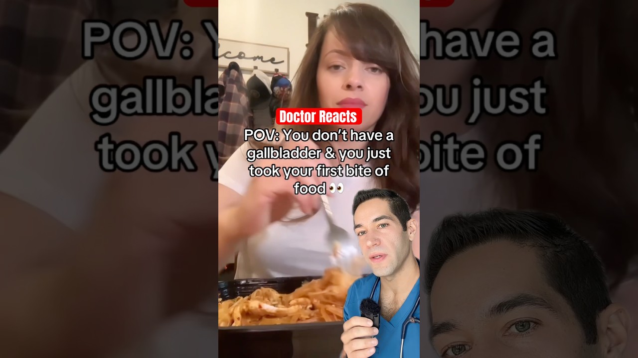 Doctor Reacts: eating without a gallbladder