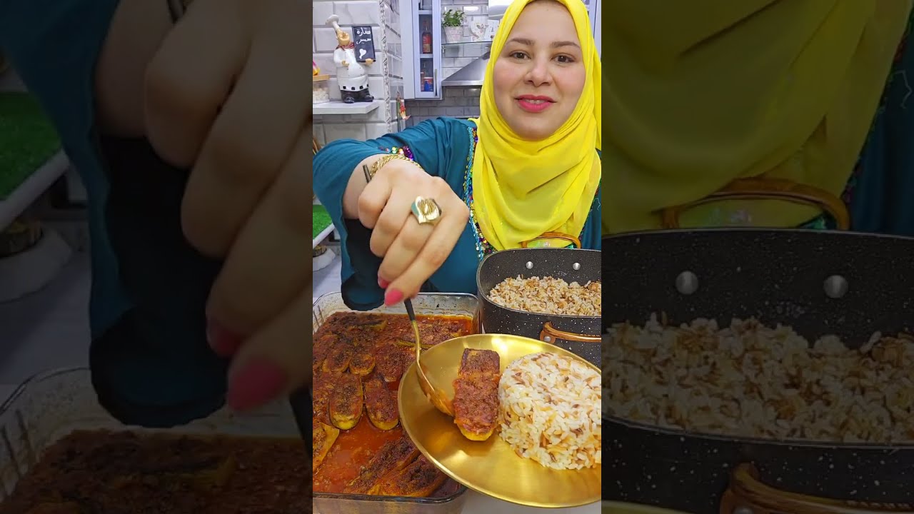 الست الشاطره تعمل كده . معقوله الجمال دا كله !!!!