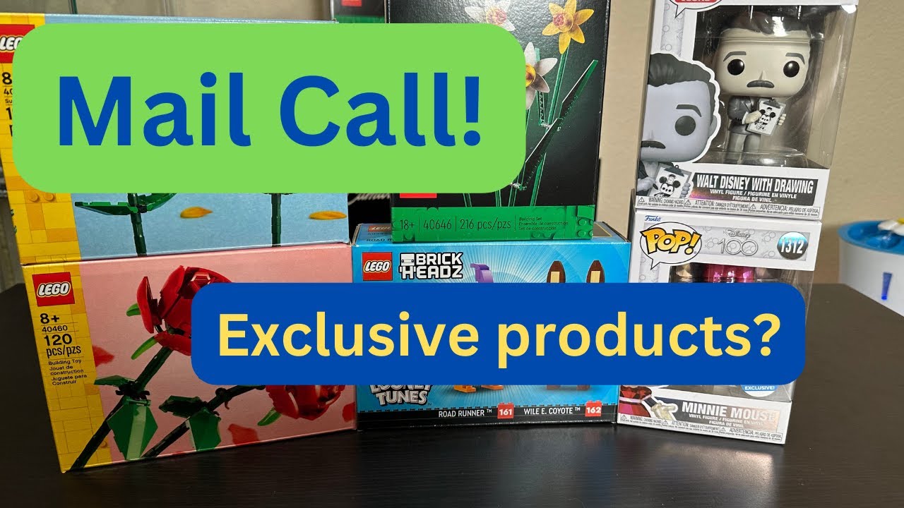 Mail Call (Packages From Lego and Funko?) Ep.1
