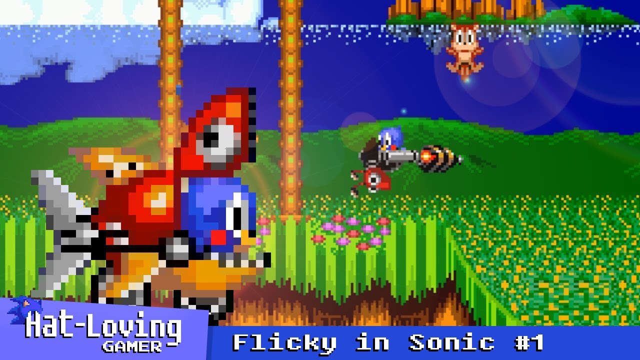 If Flickies were playable in Sonic 2!