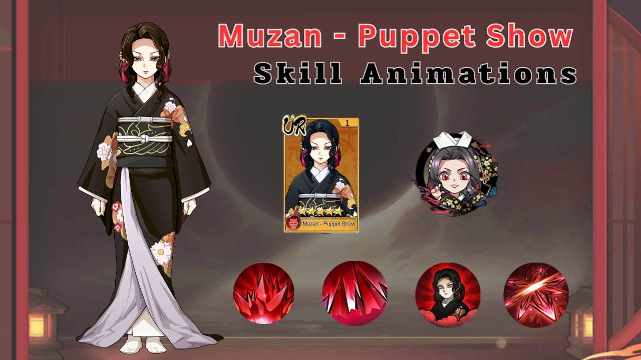 Muzan - Puppet Show UR: Skill Animation [Blade of Hashira]
