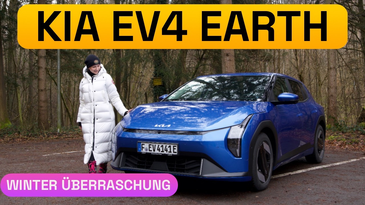 🔋 Kia EV4 Earth 81 kWh &uuml;berrascht im Winter bei Laden und Reichweite - Autophorie