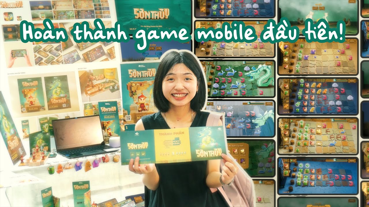 Đồ án tổng hợp - GAME MOBILE SƠN THUỶ -  ngành Thiết kế đồ hoạ, Đại học kiến trúc Hà Nội