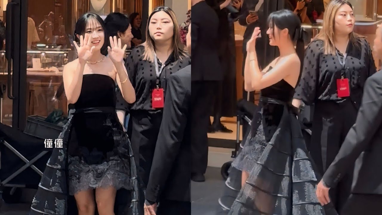 김혜윤 홍콩에서 주대복 보석 행사에 떴다 Kim Hye Yoon at Chow Tai Fook Jewellery event in Hongkong 240910