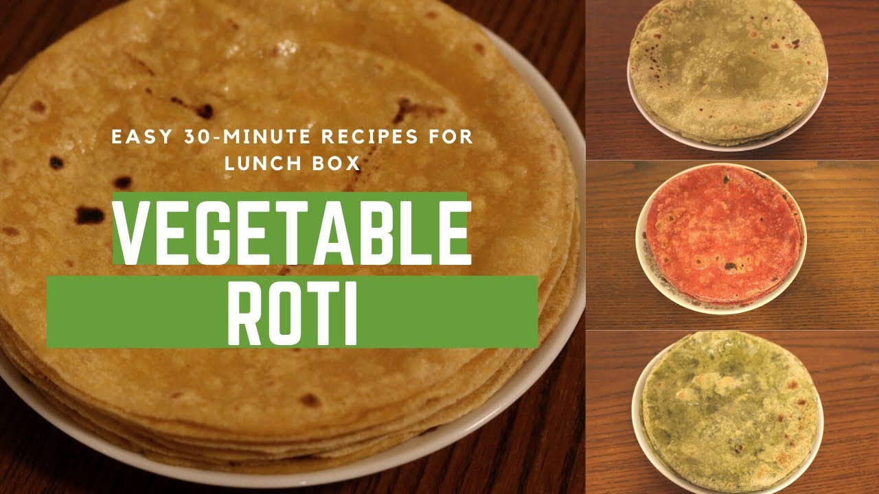 Vegetable roti recipes collection | Healthy Meal | Indian Flat Bread Recipe