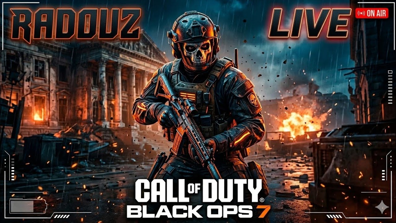 بث ناار🔥 دعس الخصوم call of duty black ops7 ranked play