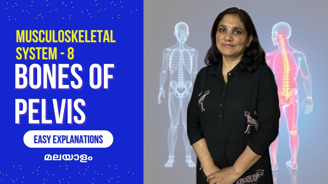 Musculoskeletal System - 8 | Bones of Pelvis | Malayalam