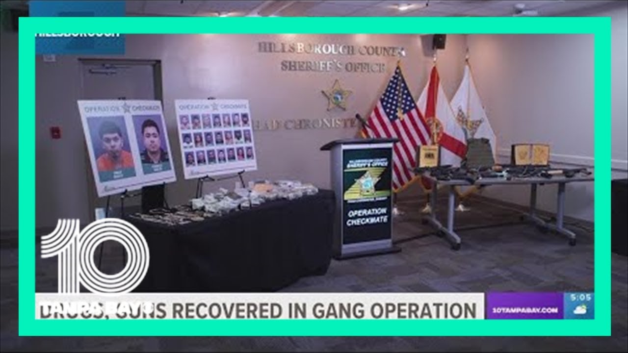 HCSO's 'Operation Checkmate' leads to 21 arrests, including 2 top gang leaders