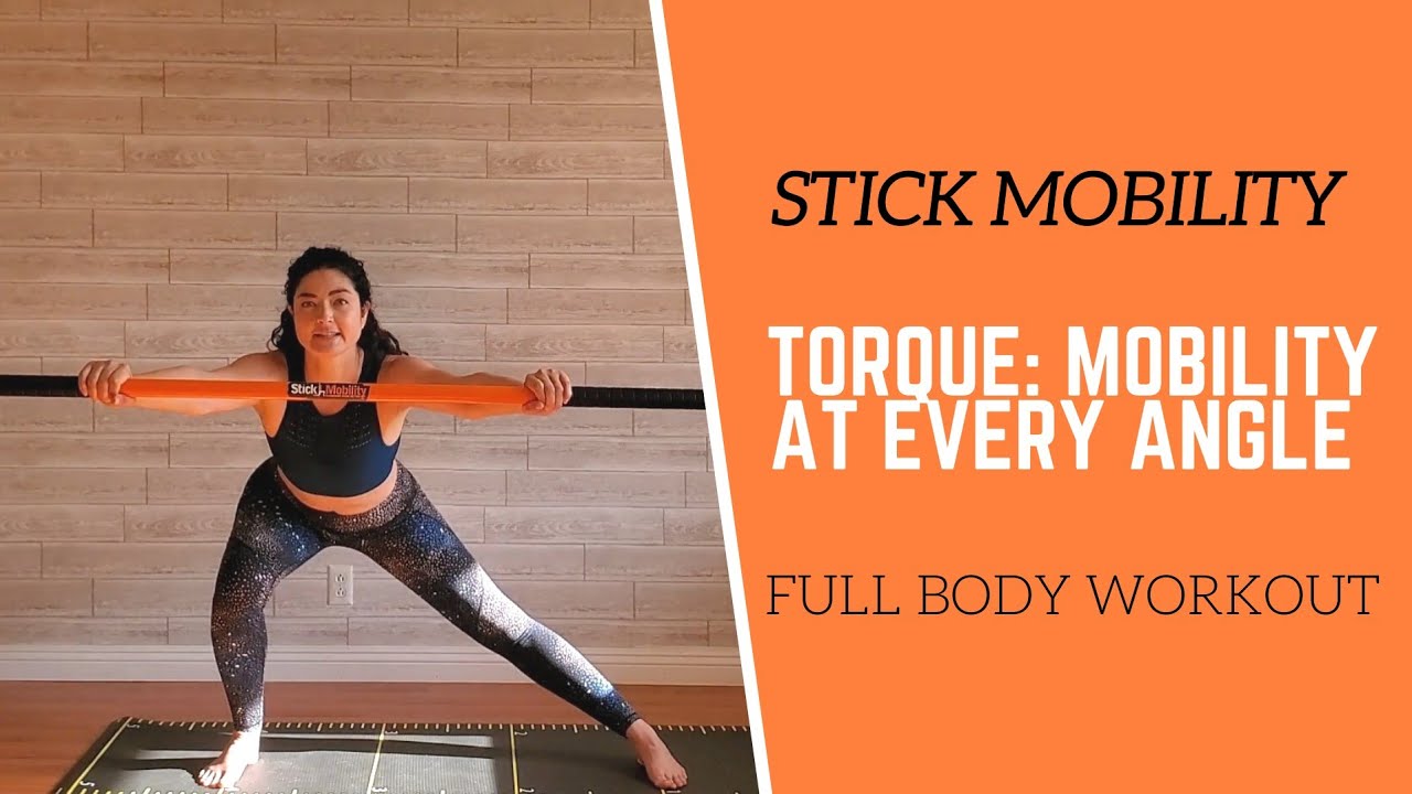 STICK MOBILITY // FULL BODY Torque // Mobility at Every Angle // 40 Minute Workout