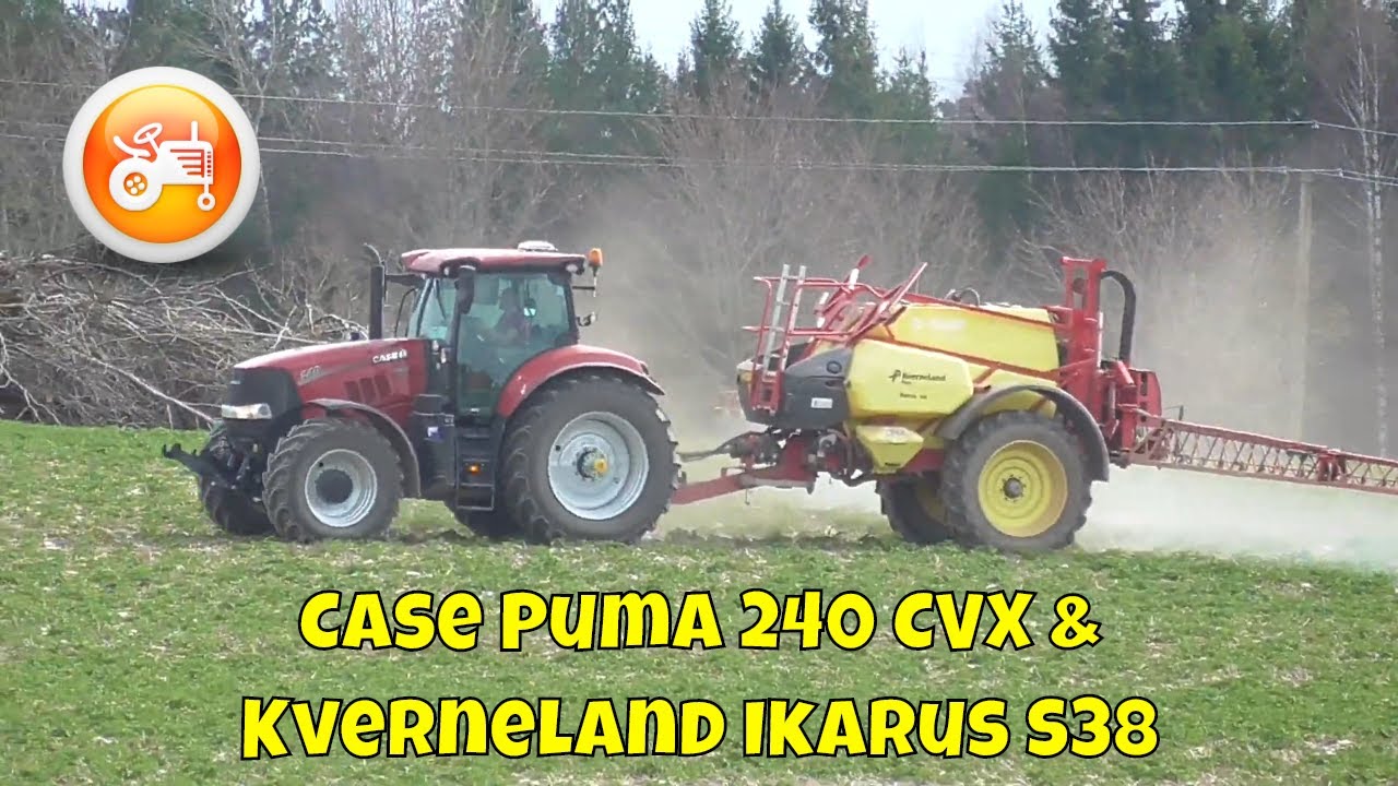 Spraying 2020 | Case Puma 240 & Kverneland Ikarus S38 sprayer