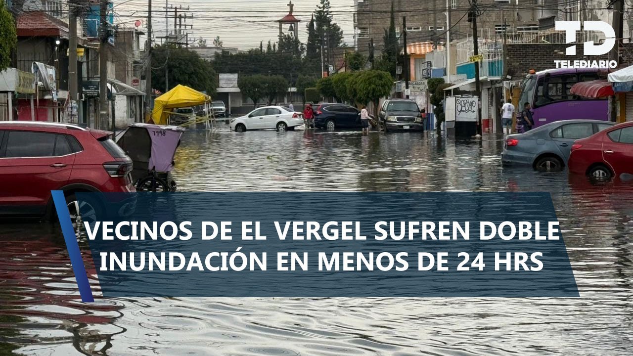 Vecinos de Nezahualcóyotl amanecen bajo el agua; nivel subió hasta 40 centímetros