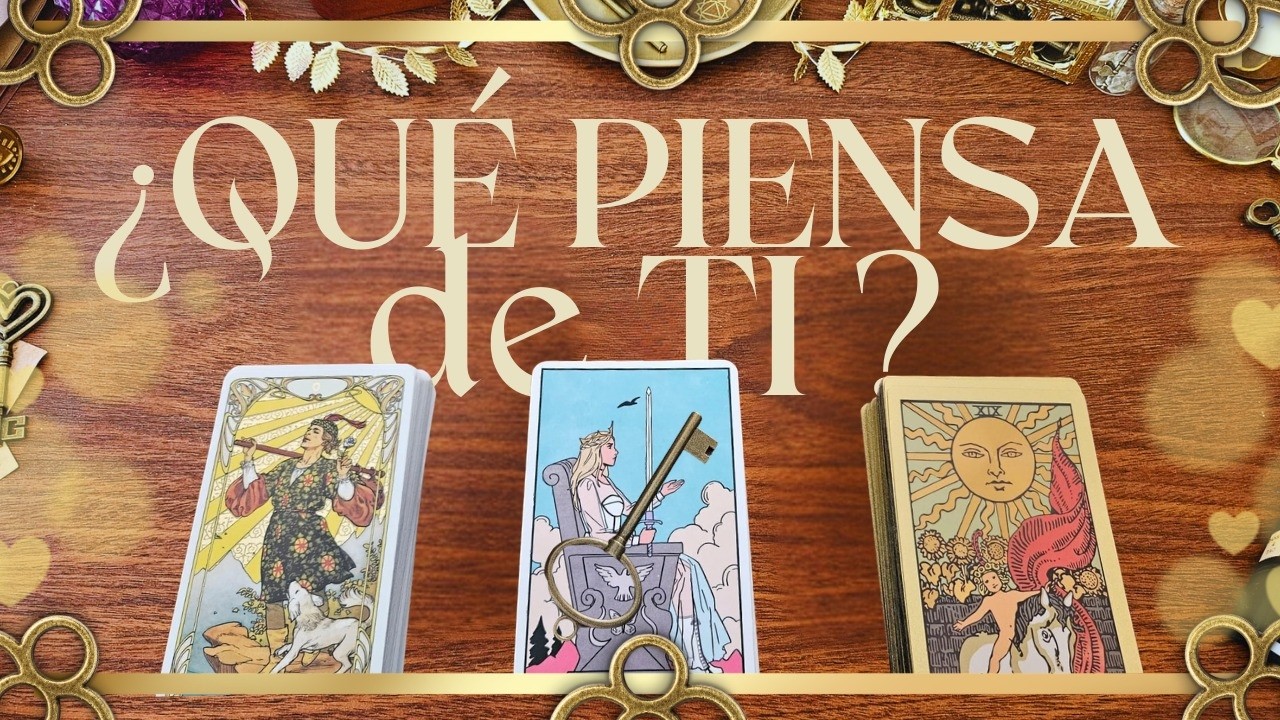 ✨️💬🤔¿QUE RONDA SU CABEZA?🤔💬✨️ TAROT INTERACTIVO AMOR