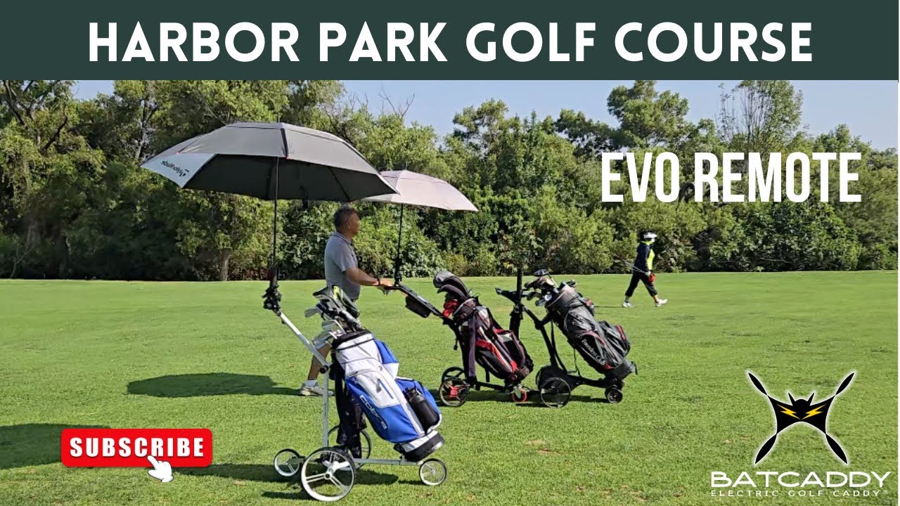 EVO Remote by ‪@BATCADDY‬ - Harbor Park Golf Course - Electric Golf Caddy/Trolley