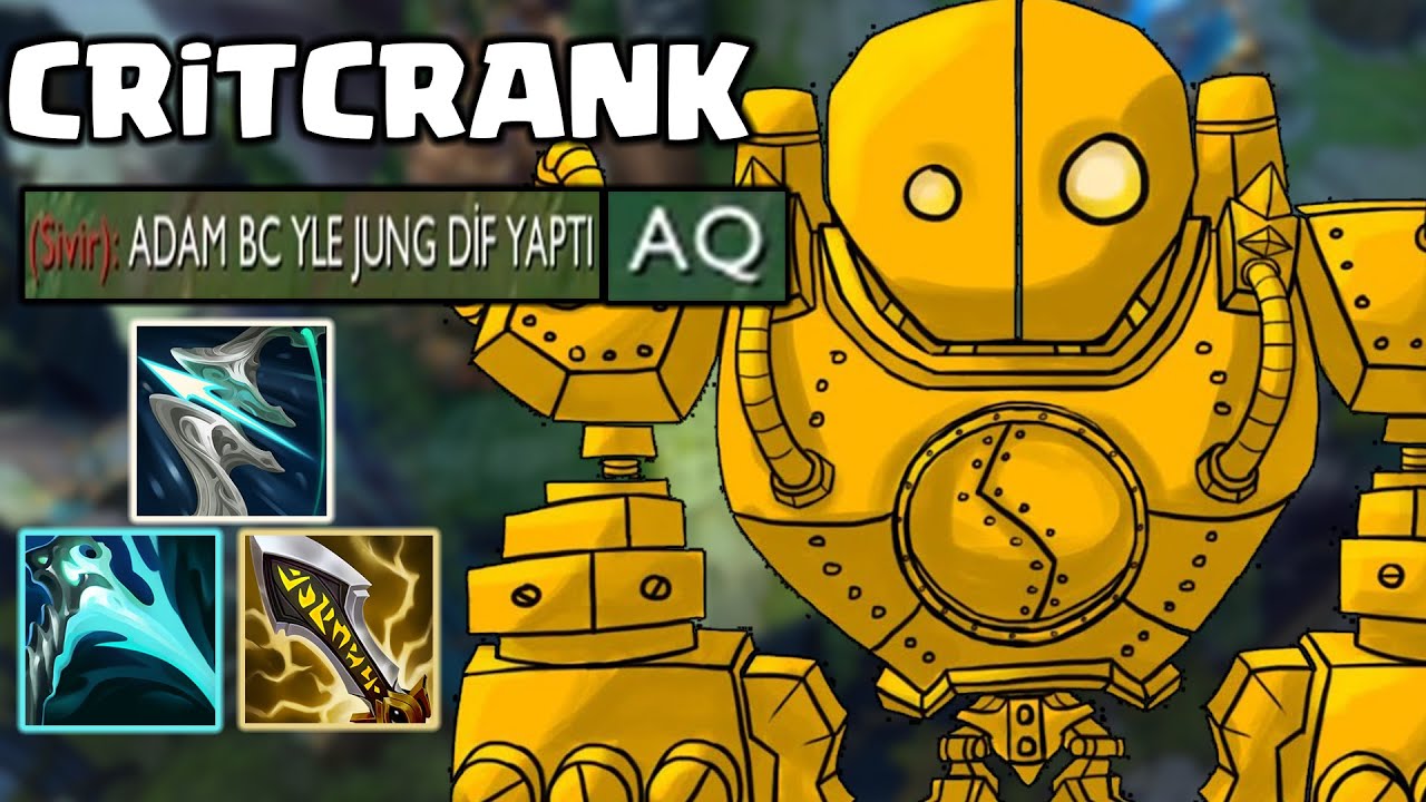 Critcrank Nedir Nasıl Yok Eder ? - LoL AD Jungle Blitzcrank