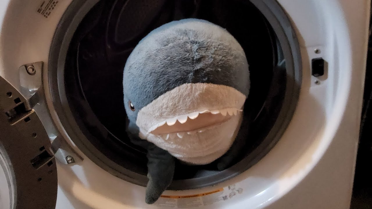 Blahaj Washing machine🦈🦈🦈🩷🩷🩷