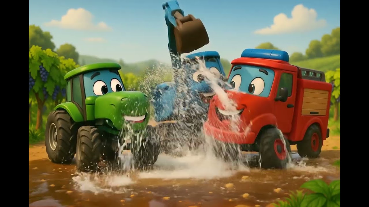 💦 Toni, Lena & Benny spielen mit Wasser | Tonis Abenteuer