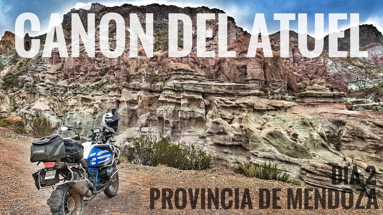 Recorriendo el Cañón del Atuel en Moto desde El Nihuil a Mendoza