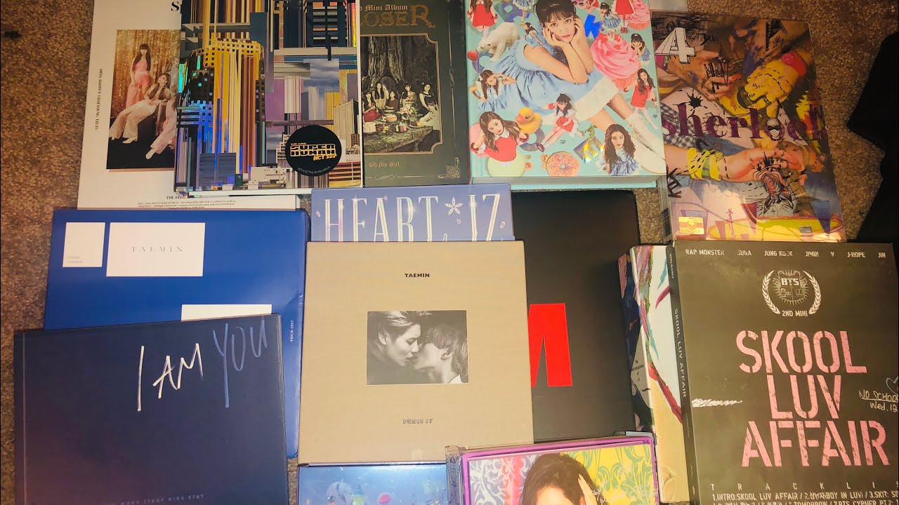my most favorite and least favorite kpop album packaging ✨