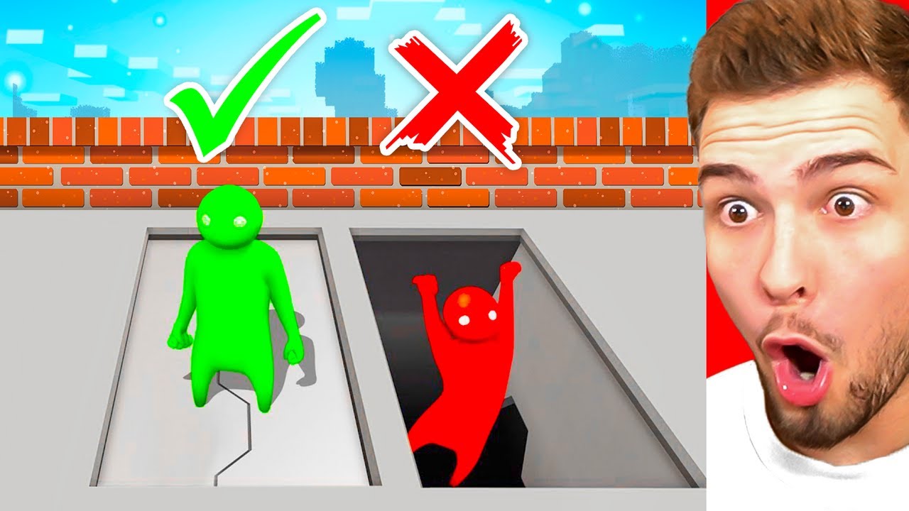 WÄHLE NICHT DIE FALSCHE TÜR in Gang Beasts!