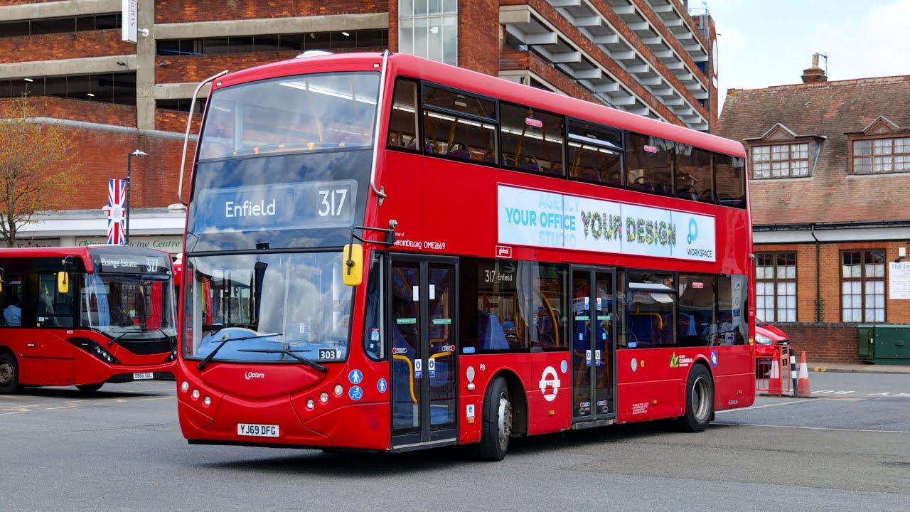 Bus variety in Waltham Cross on 12th April 2023