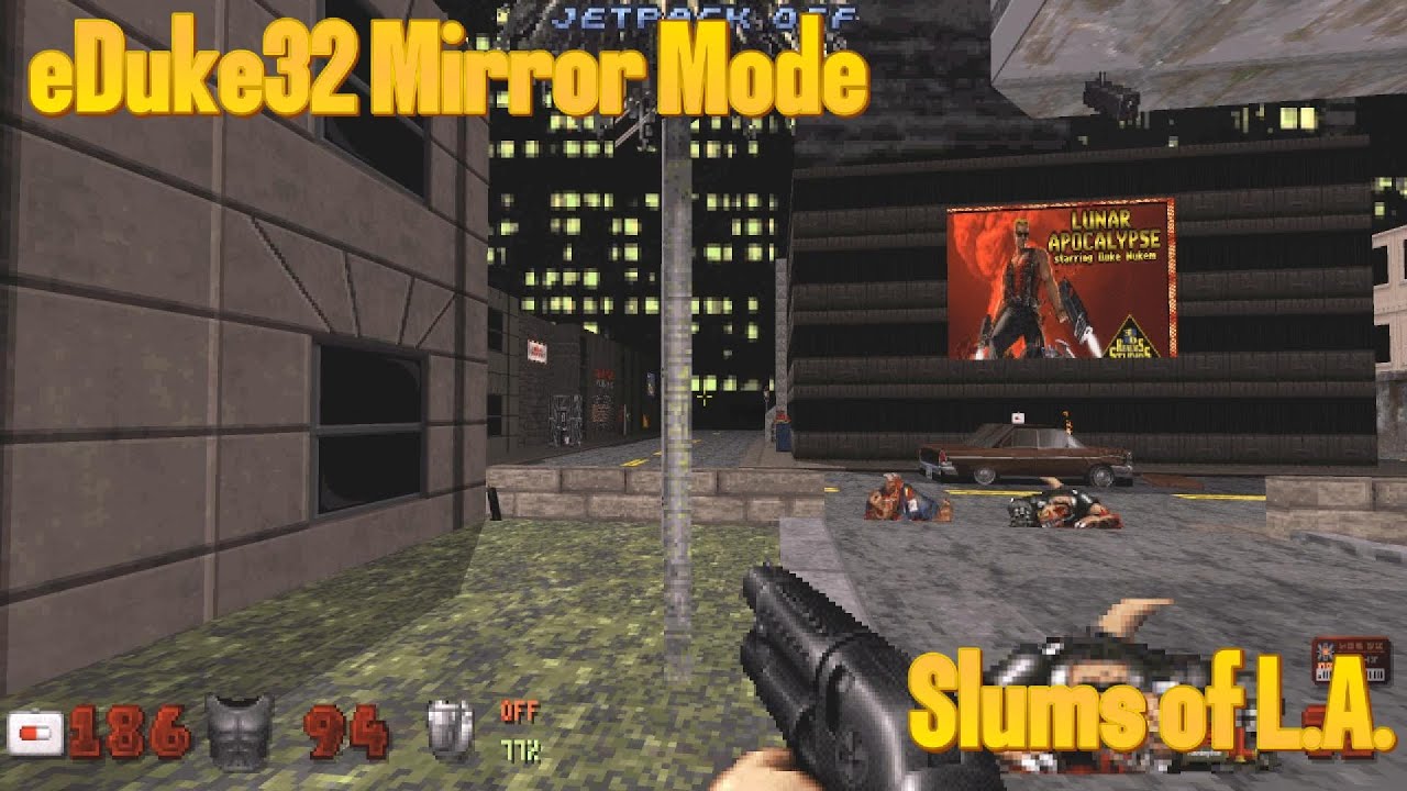 Duke Nukem 3D Mirror Mode- Slums of L.A.