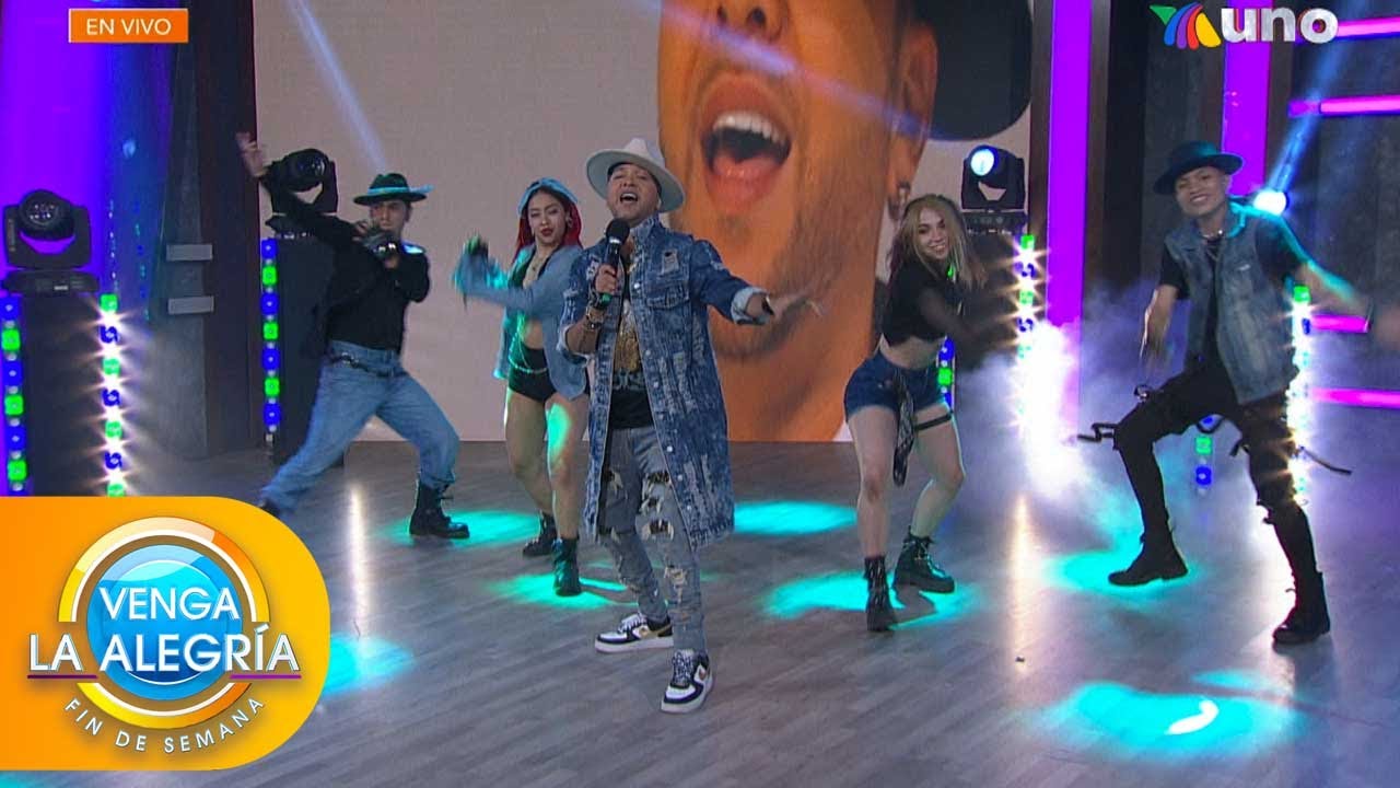 ¡Abel Talamantez nos pone a bailar en el foro con su nuevo sencillo! | Venga La Alegría