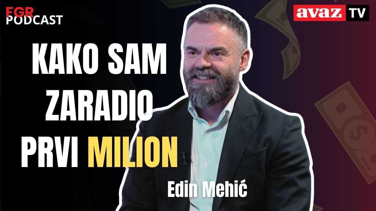 Edin Mehić: Davno sam zaradio prvi milion, a i dalje mi se smiju