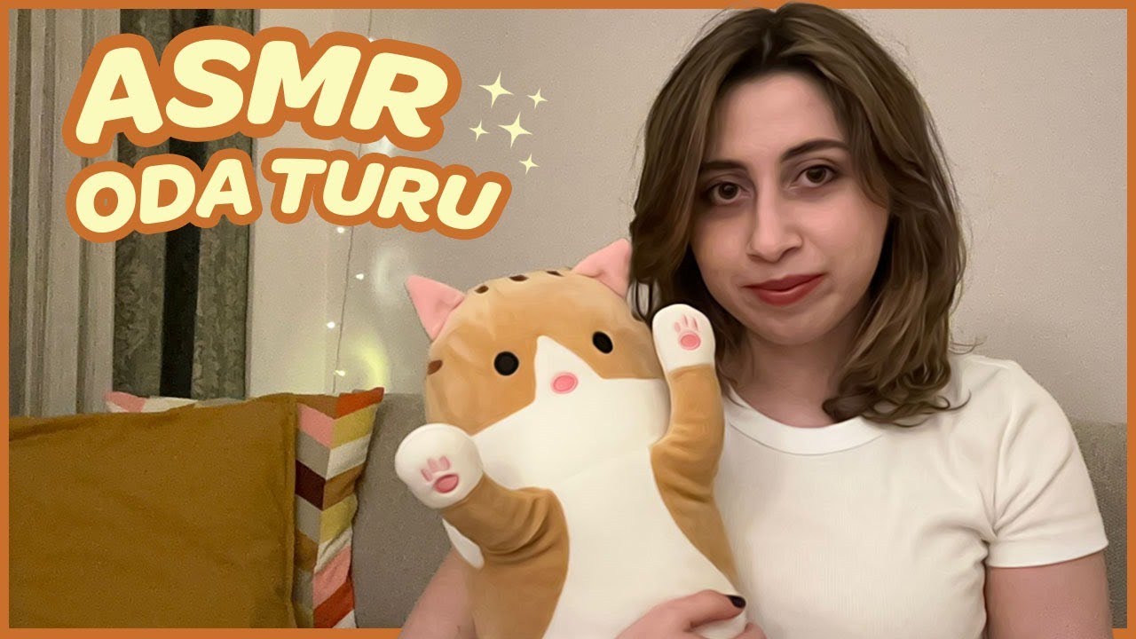 Oda ve Kitaplık Turu | ASMR Türkçe | Soft Spoken