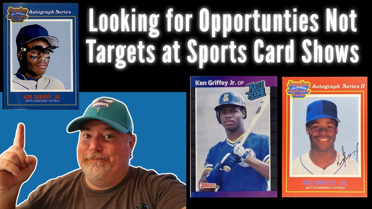 Buying A Ken Griffey Jr Collection for $40 At a Sports Card Show.