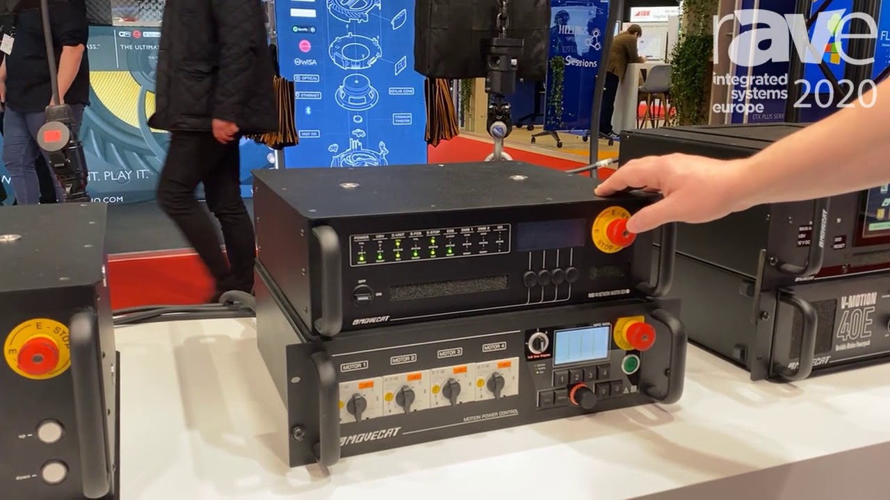 ISE 2020: Movecat Presents I-Motion-Net Family for Stage Kinetics Controlled by Box Principle System