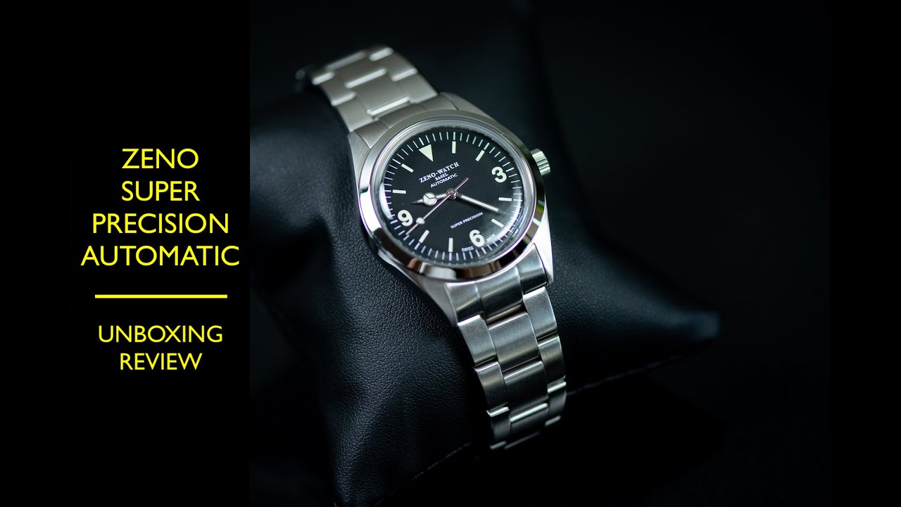 Zeno Super Precision Automatic 6704-A1M Watch | Review Valjoux Relogios
