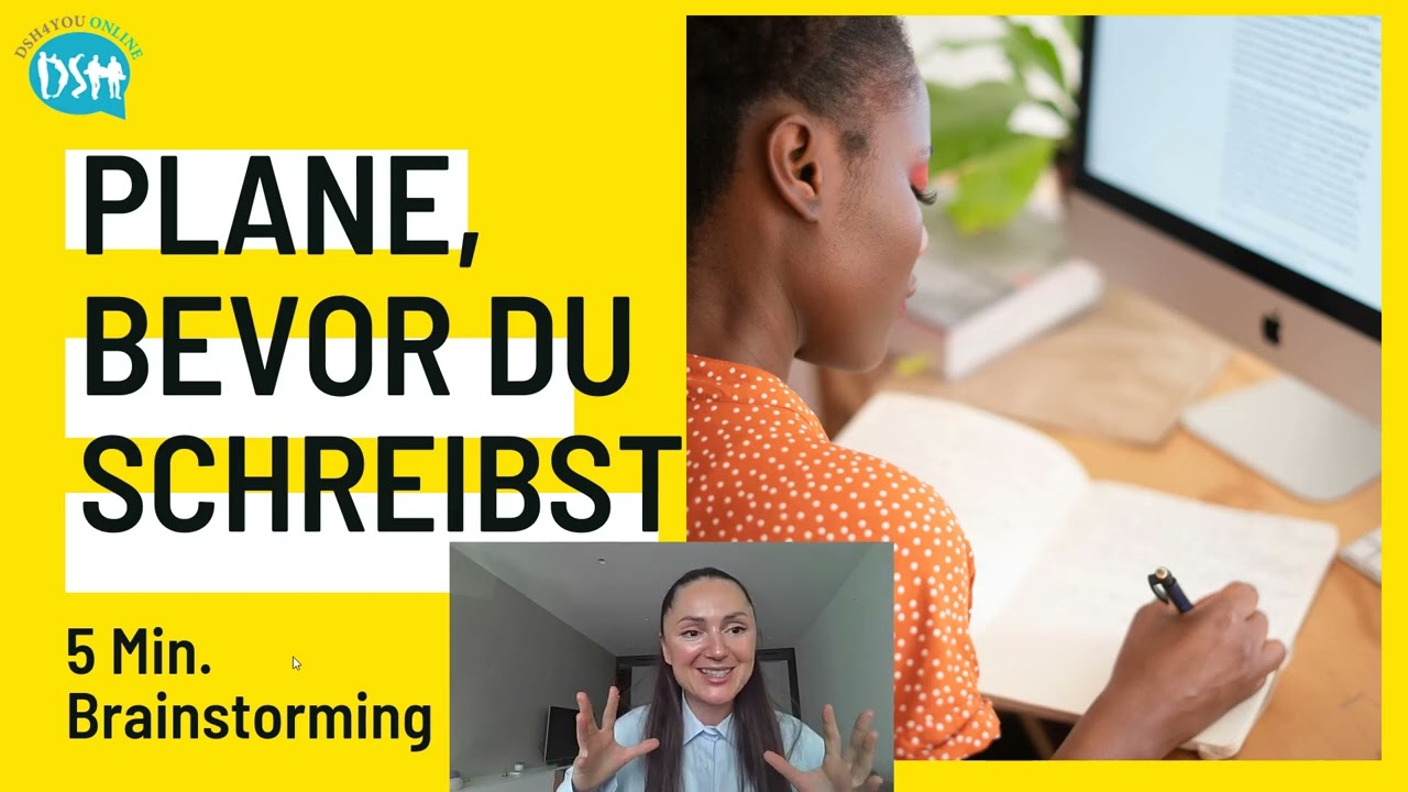 🚀DSH-Textproduktion - DSH-Vorbereitung 2025 DSH4YOU ONLINE