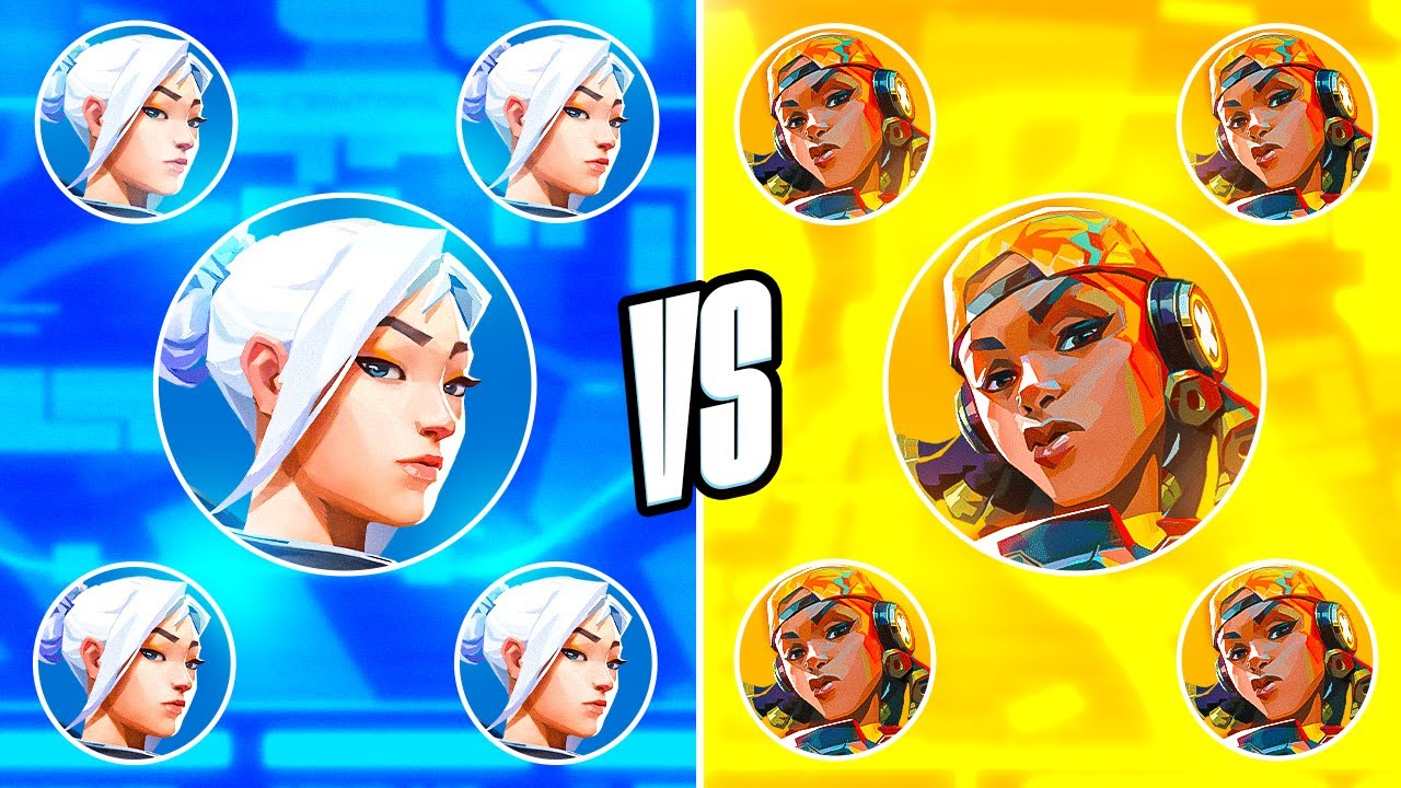 5 JETT MAİN vs 5 RAZE MAİN! | Valorant