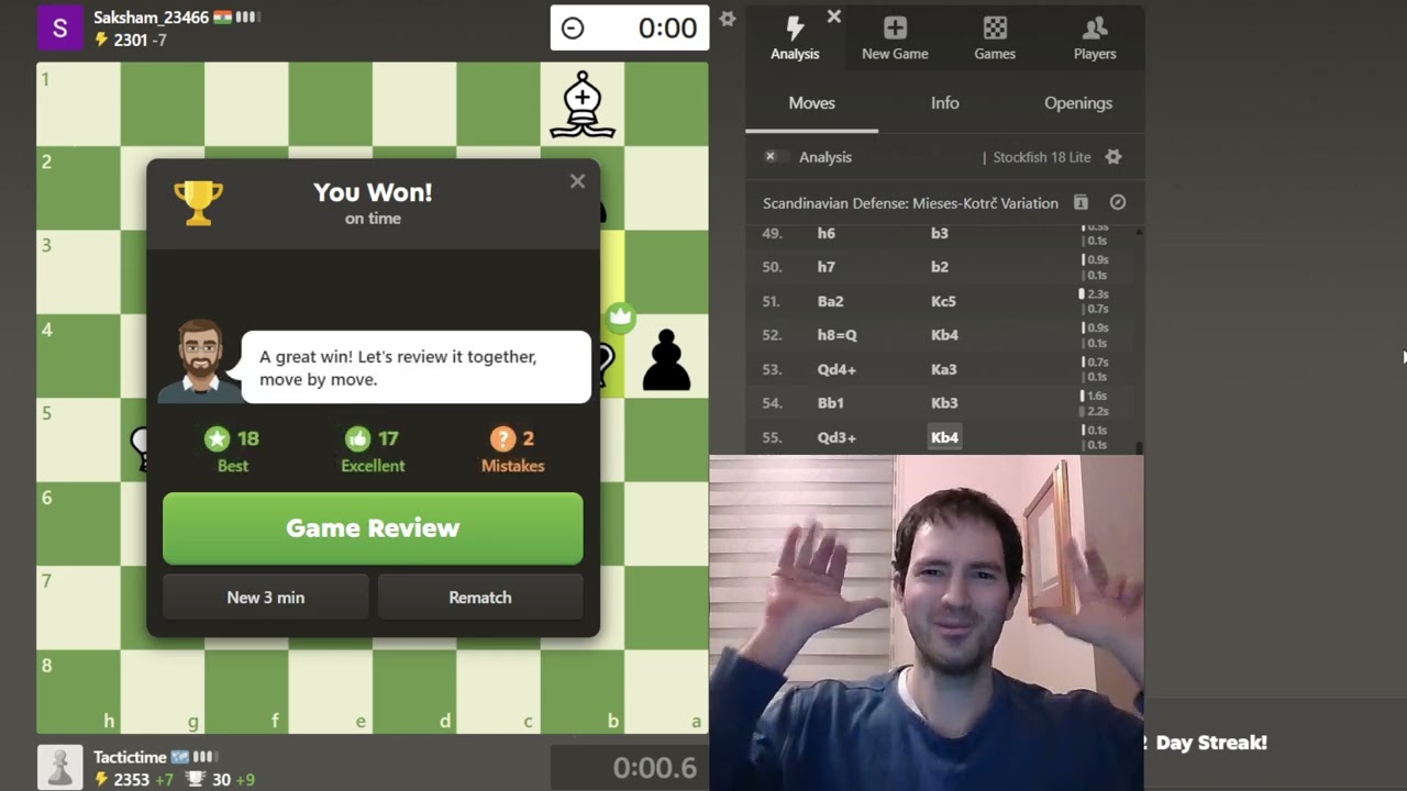 3 Min Blitz Chess - 17