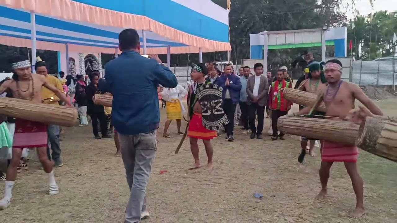 Garo culture showing to mla of our district in assam border(coolboy7) #garomegalaya