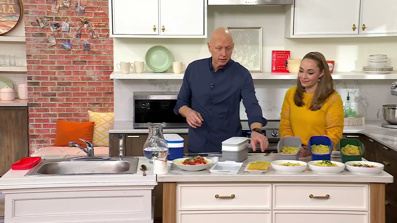 Chefologist Microwave Pasta Cooker & Steamer System on QVC